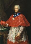 Pompeo Batoni Portrait of Cardinal Jean Francois Joseph de Rochechouart oil